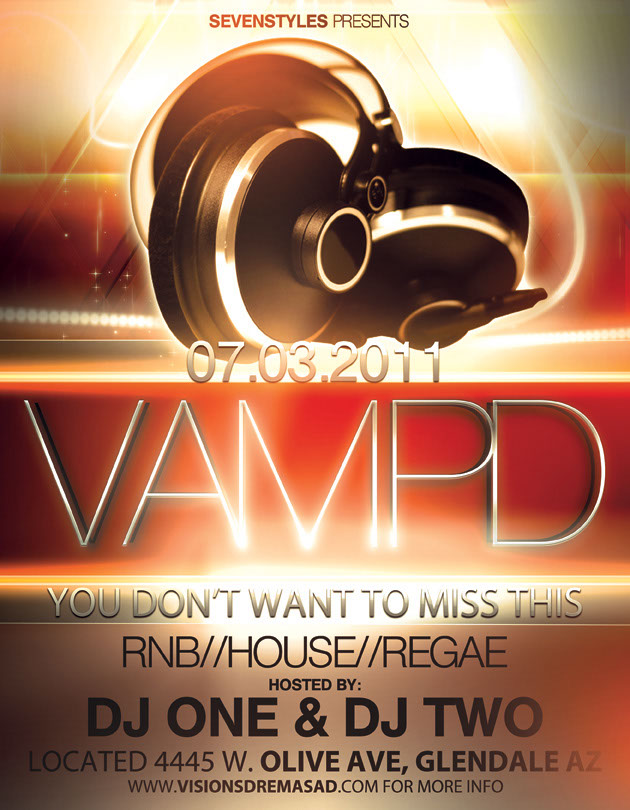 Vampd flyer