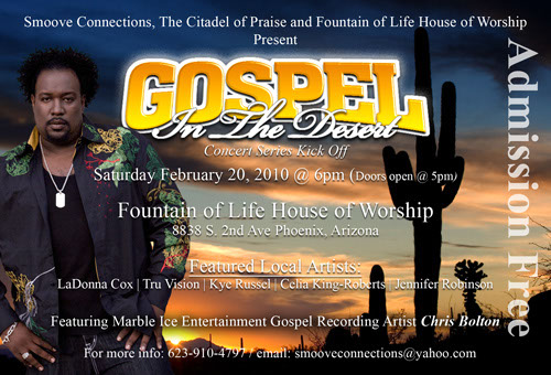 Gospel In the Desert Flyer